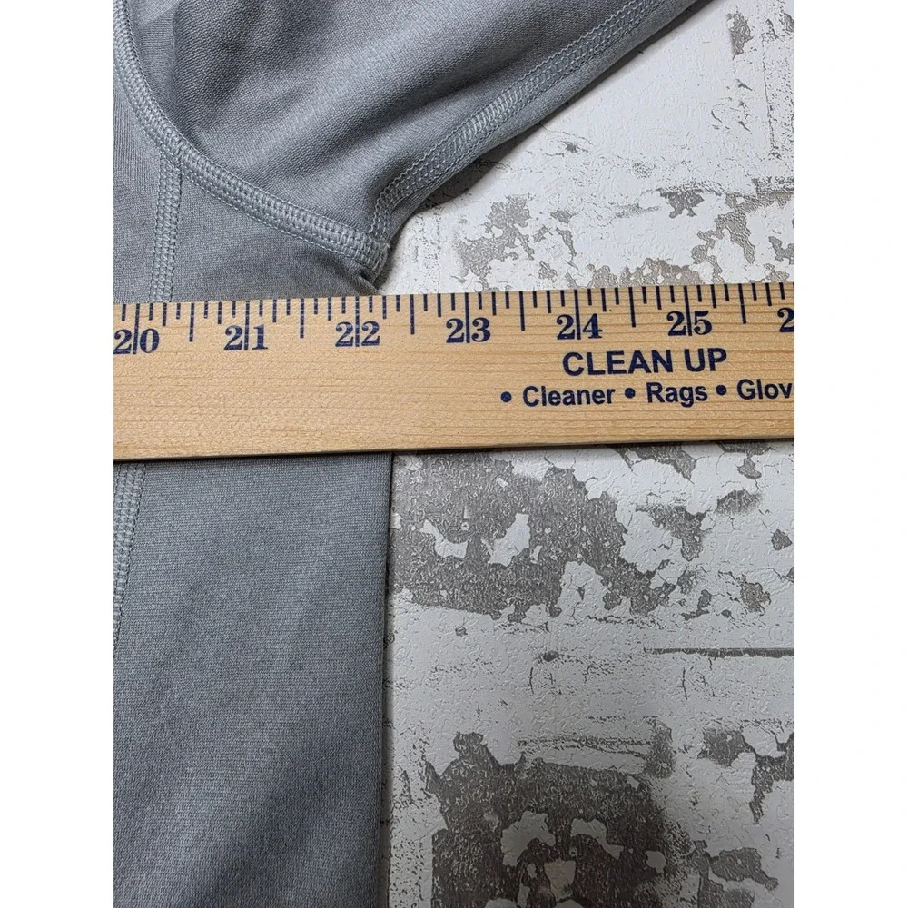 The North Face Pullover Mens Large Gray 1/4 Zip Fleece Hiking Outdoor Top